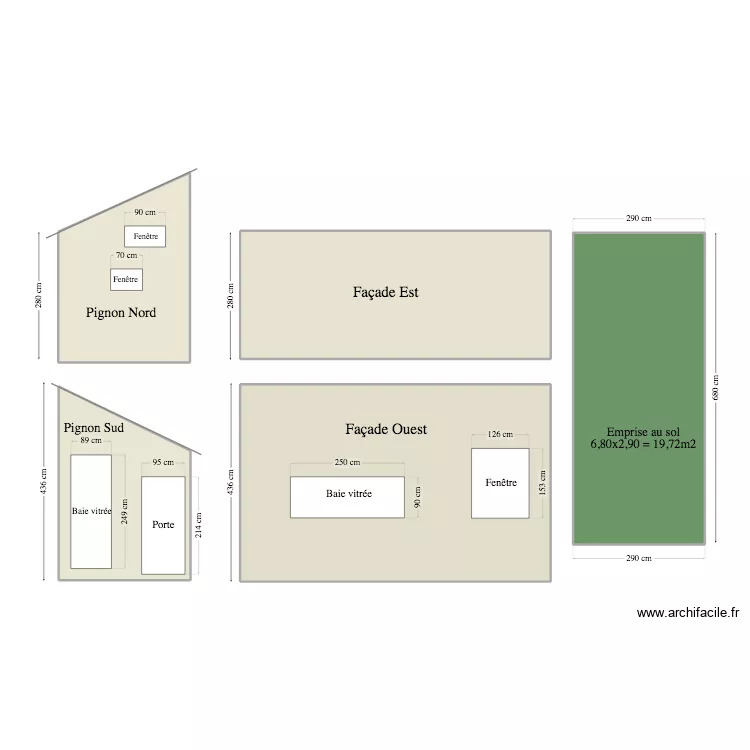Plans identifiés cotés 5. Plan de 5 Pièces et 88 m² Plans identifiés cotés 5. Plan de 5 Pièces et 88 m²