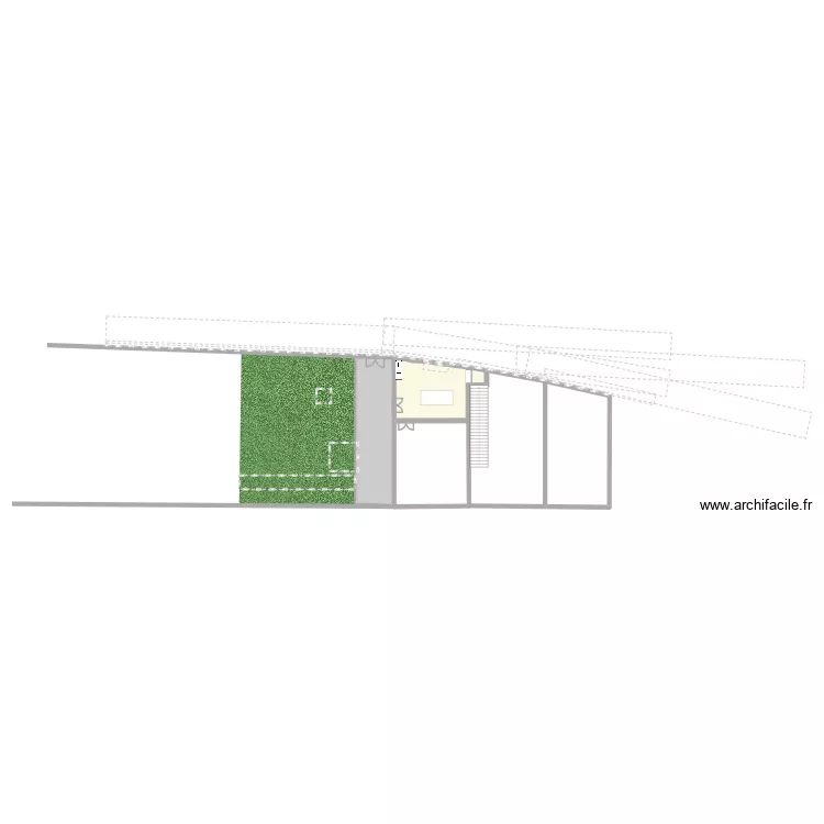 RCHFRT2. Plan de 3  et 59 m²