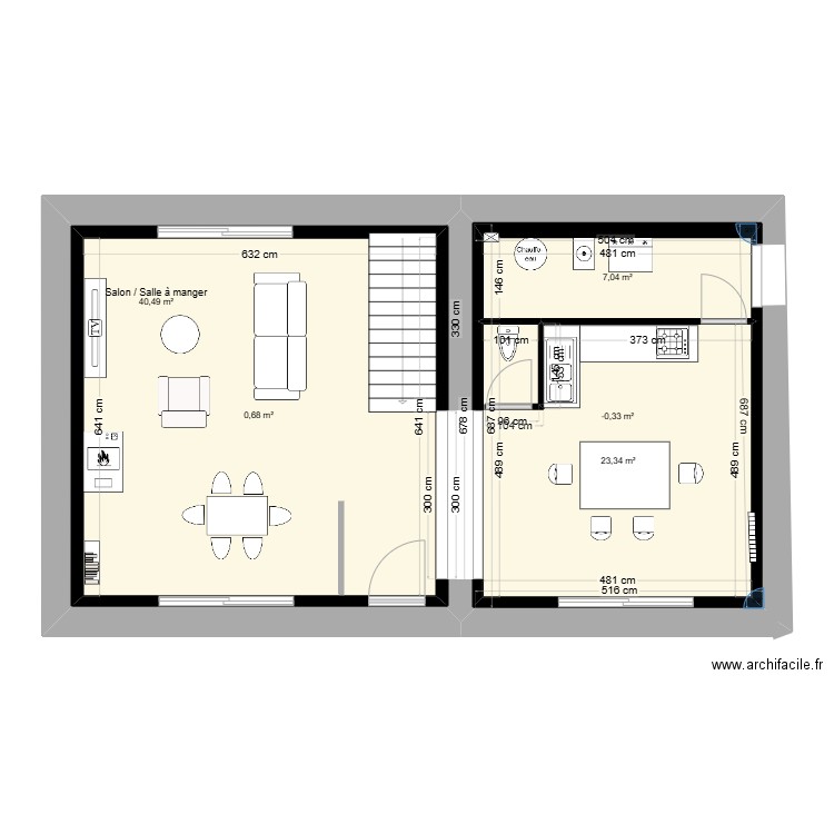 Pan RDC . Plan de 0 pièce et 0 m2