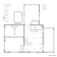 Plan rez de chaussé électricité