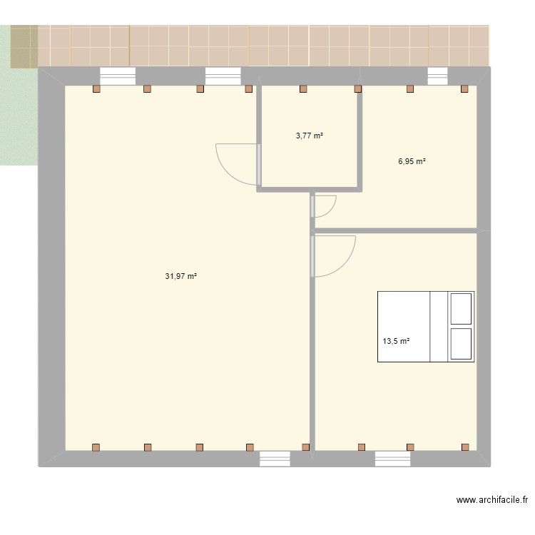 Janvier24. Plan de 12 pièces et 191 m2