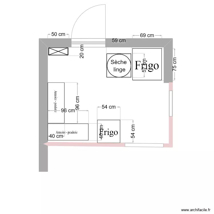 garage. Plan de garage. Plan de