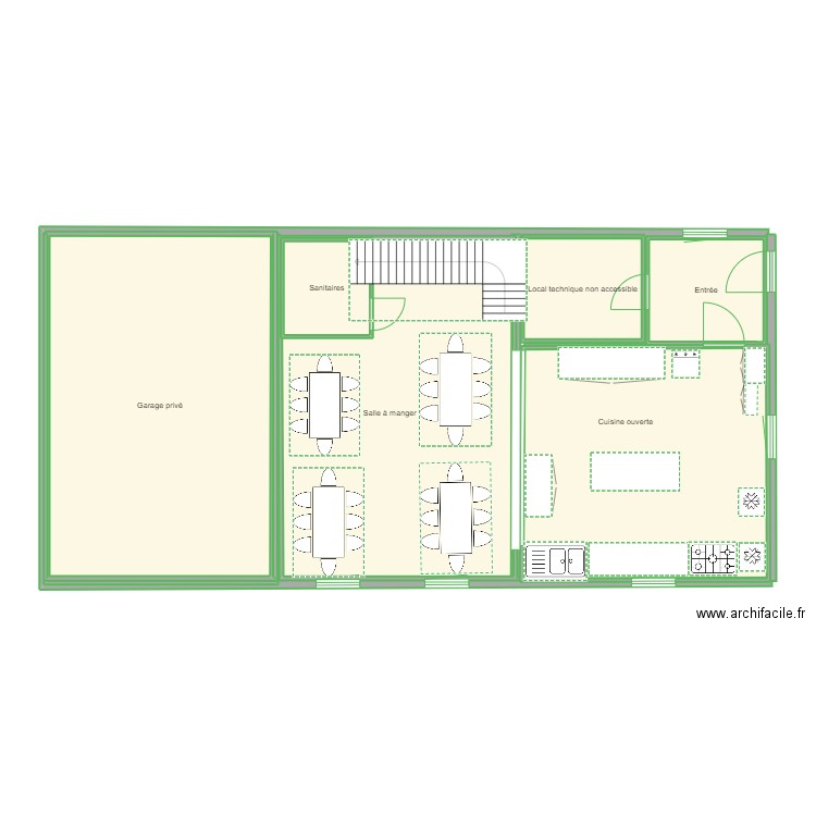 Plan RDC. Plan de 0 pièce et 0 m2