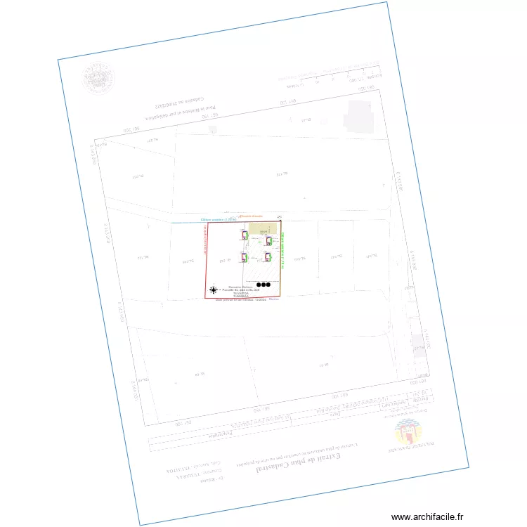 PENSION DE FAMILLE . Plan de 