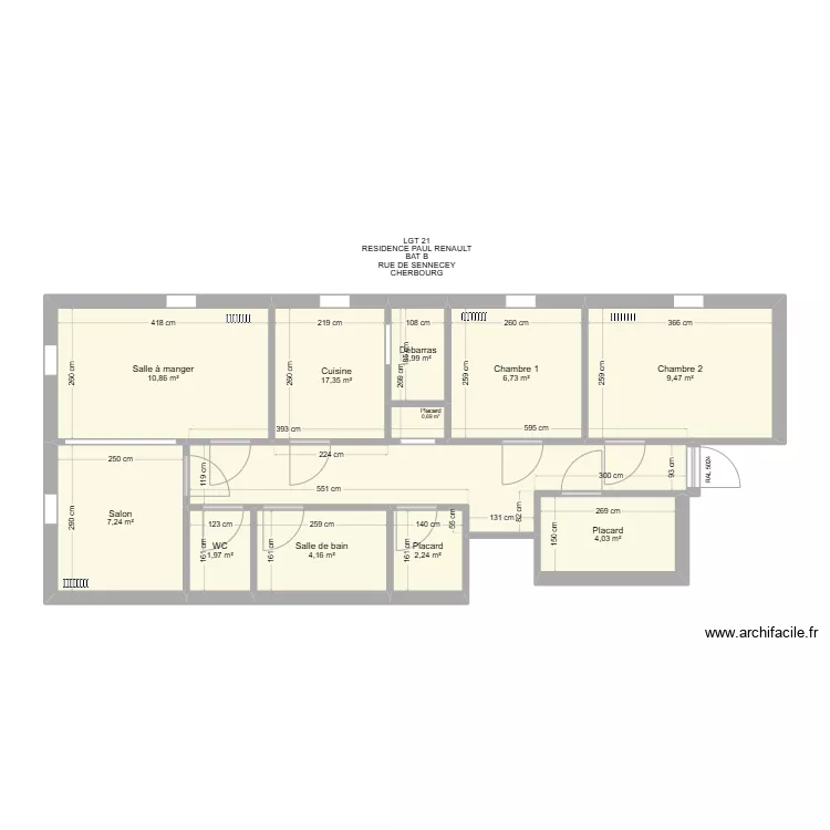 BAT RENAULT. Plan de 