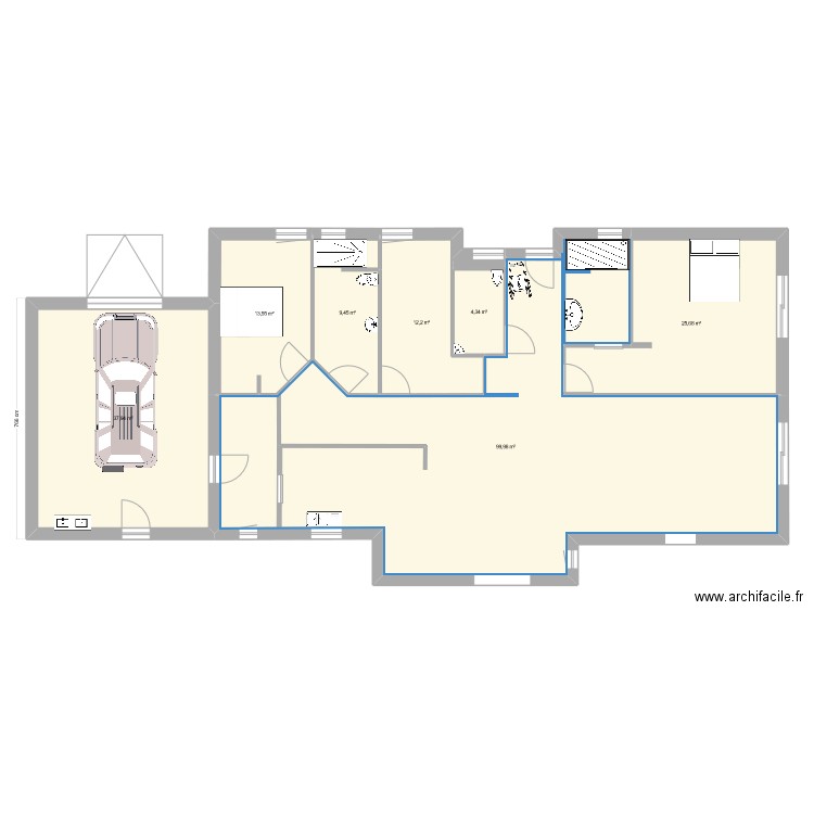 pmr. Plan de 0 pièce et 0 m2