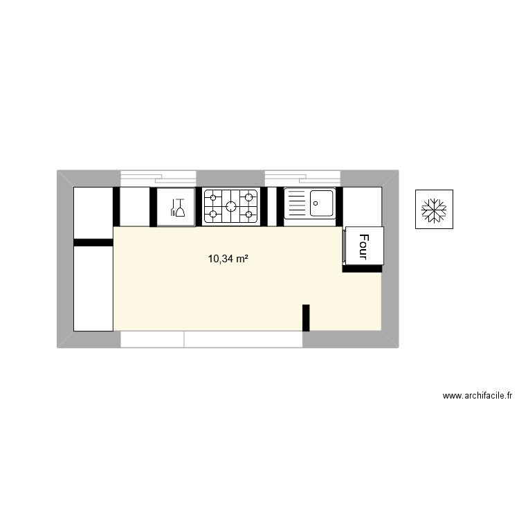 Cuisine2. Plan de 0 pièce et 0 m2