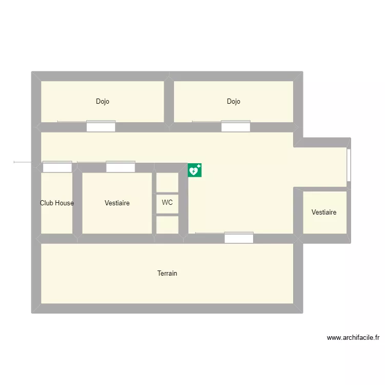 Plan HBC CAMBRAI. Plan de 