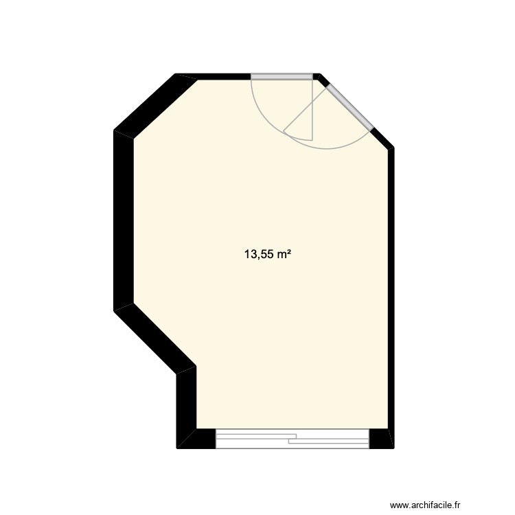 chambre RDC Tof. Plan de 0 pièce et 0 m2
