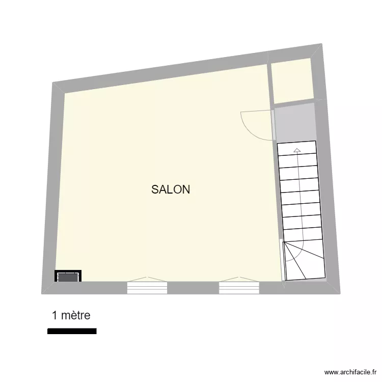 CARMES 18 R+1. Plan de 