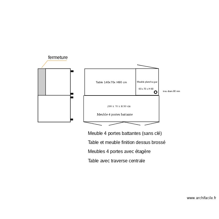 Ferme charolaise. Plan de 0 pièce et 0 m2