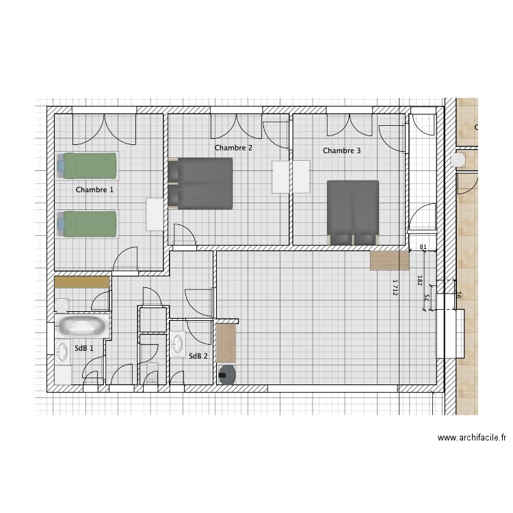 plan élec. Plan de 0 pièce et 0 m2