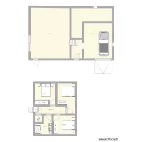 Plan Maison demi niveau