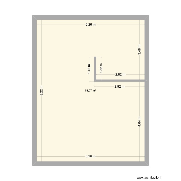 s&eacute;jour jacques. Plan de 0 pièce et 0 m2