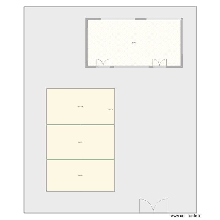 Tema 2. Plan de 5 pièces et 985 m2
