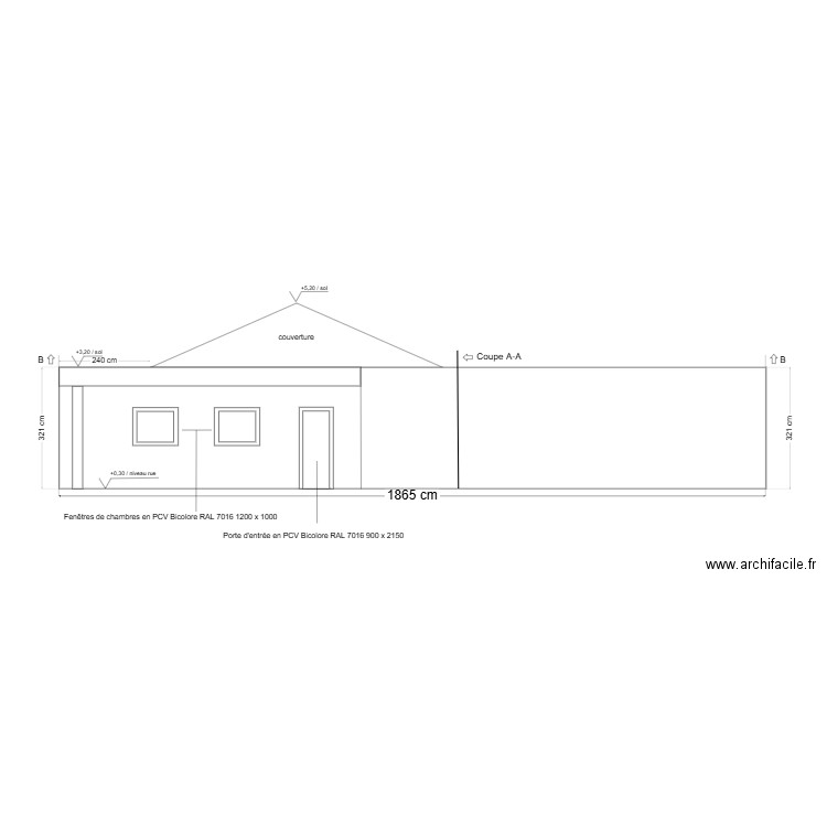 plan leroy coté. Plan de 0 pièce et 0 m2