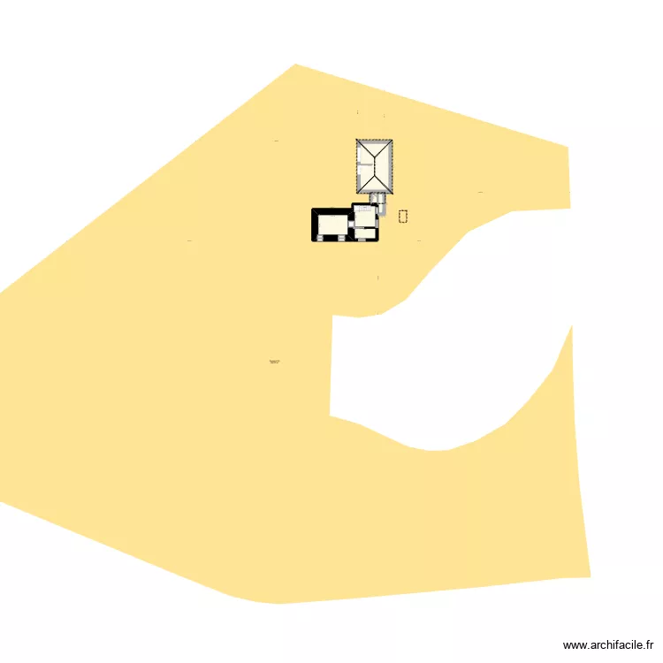 PLAN FINAL Agrandissement CADASTRE (ouverture cot&eacute;). Plan de 14  et 125 m²