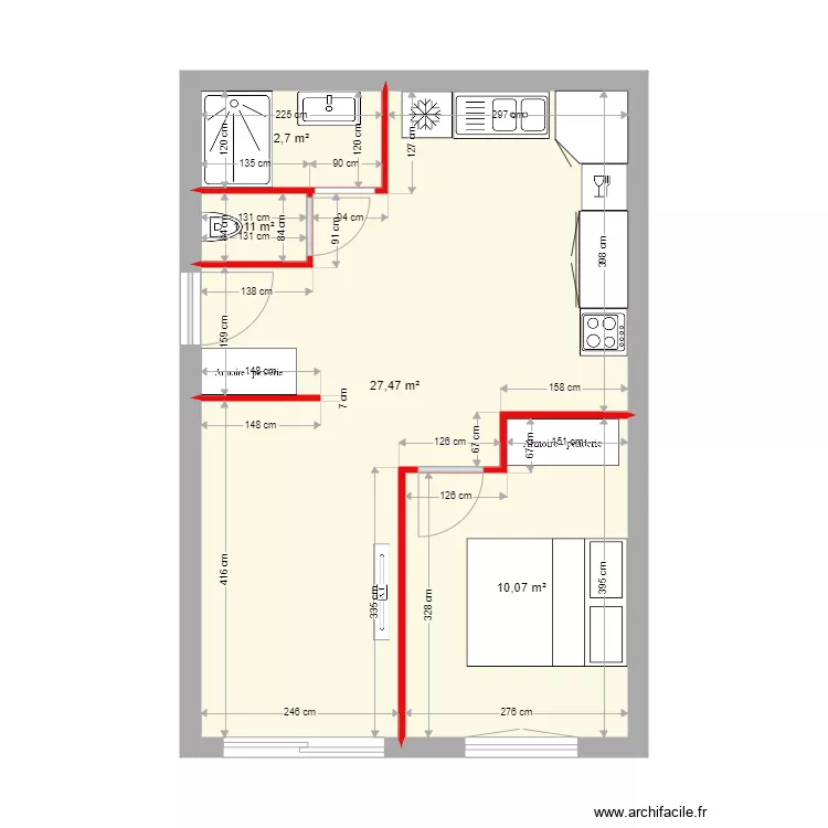 loc marmande 3. Plan de 4 et 41 m² loc marmande 3. Plan de 4 et 41 m²