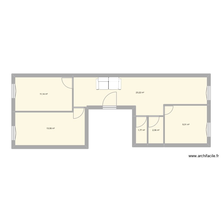 SC Blv Lib&eacute;. Plan de 0 pièce et 0 m2