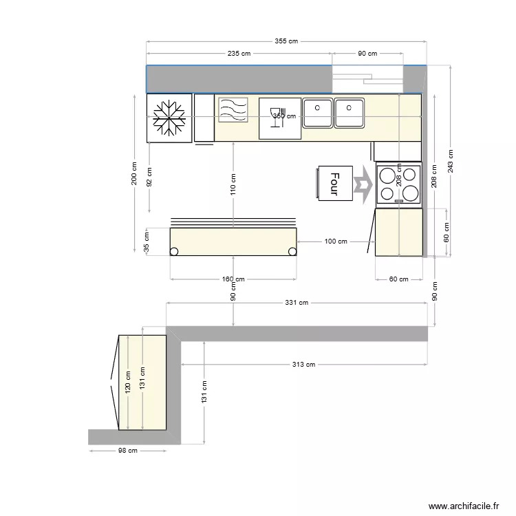 CUISINE rev 4. Plan de 
