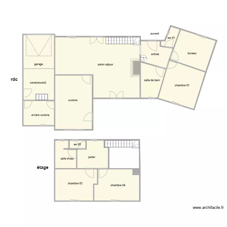 picard 17 H am. Plan de 16  et 161 m²