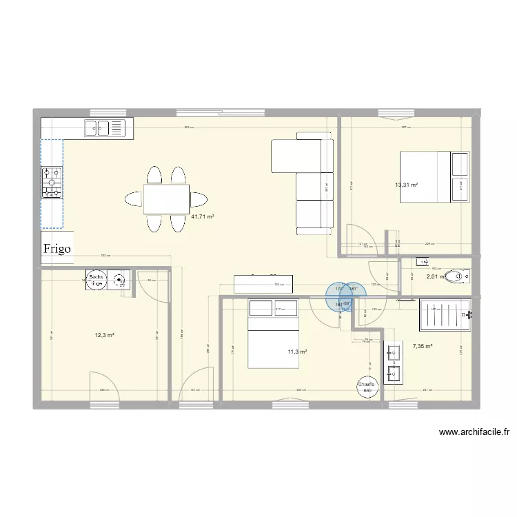 MAISON SCI. Plan de MAISON SCI. Plan de