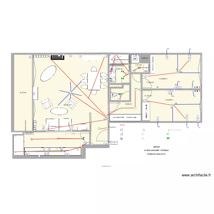 Lavoisier 2026.05.25. 9. Plan de 9  et 92 m²