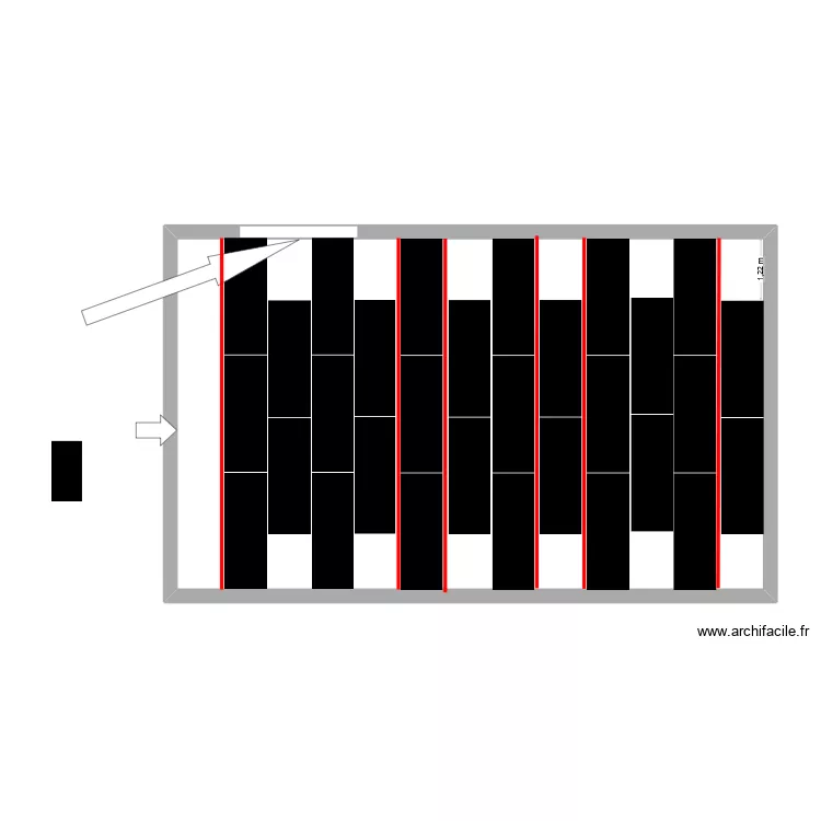h1h2 ceiling. Plan de 1  et 79 m²