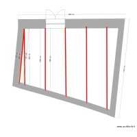 terrasse pergolas perpendicualire maison