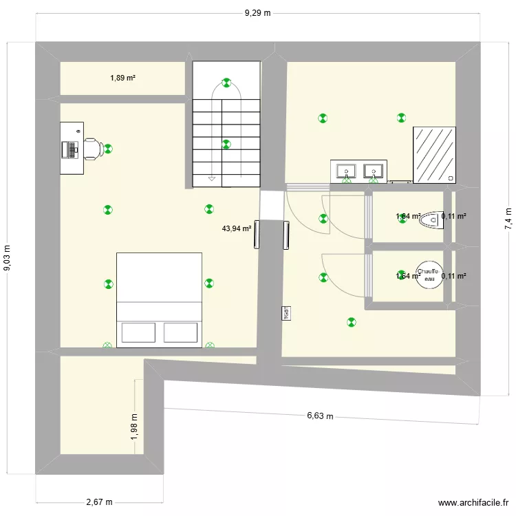 Sch&eacute;ma &eacute;lectrique +2. Plan de 