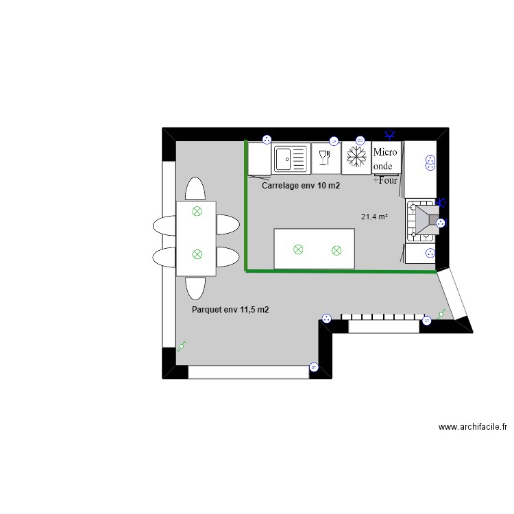 Malette - Cuisine SaM 3. Plan de 0 pièce et 0 m2