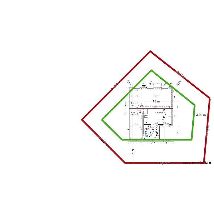 Maison Koenigs. Plan de 0 pièce et 0 m2