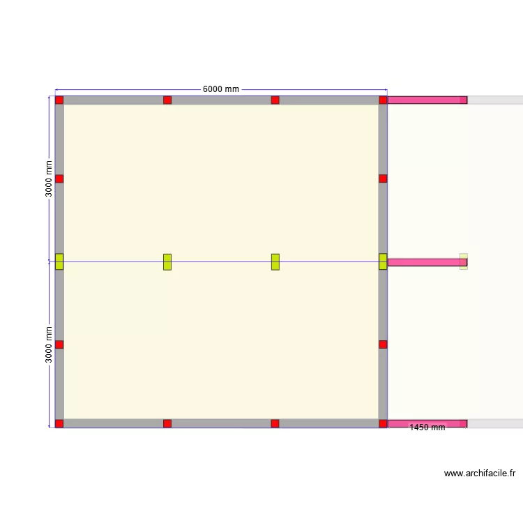 Сваи ЕБ 6. Plan de 