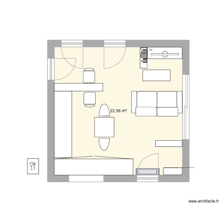 willi. Plan de 0 pièce et 0 m2