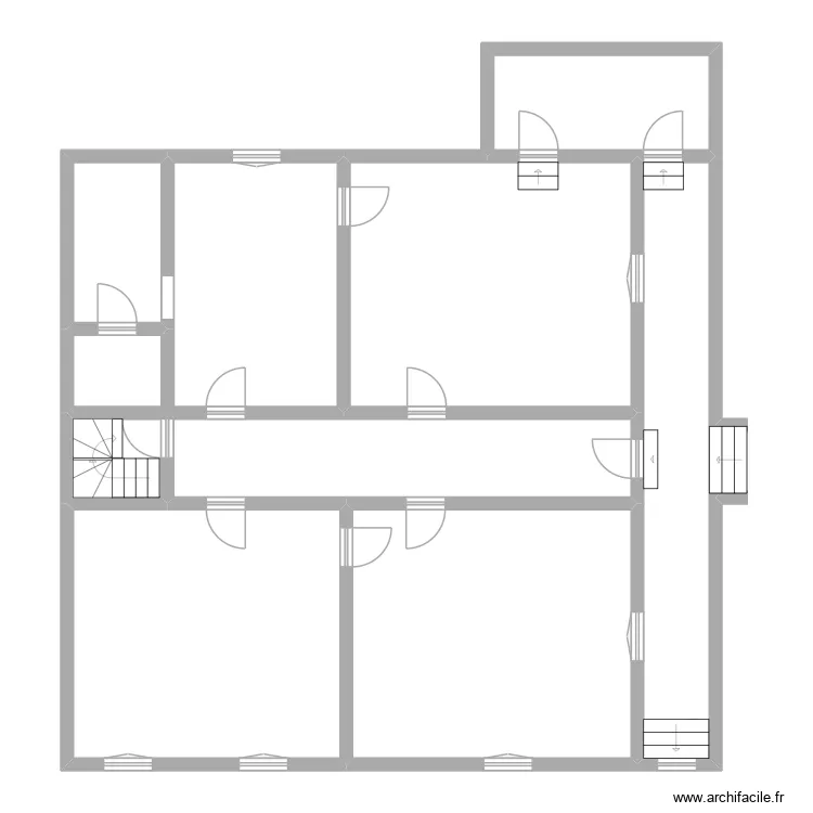 CLOUTEAU_J2_RDC. Plan de 