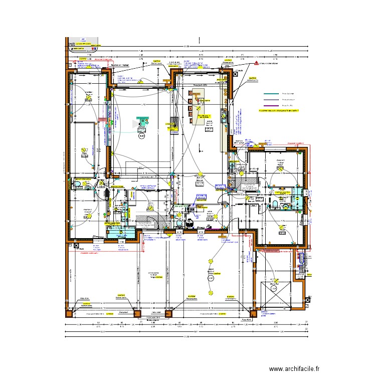 SEJOUNE ELEC RDC. Plan de 0 pièce et 0 m2