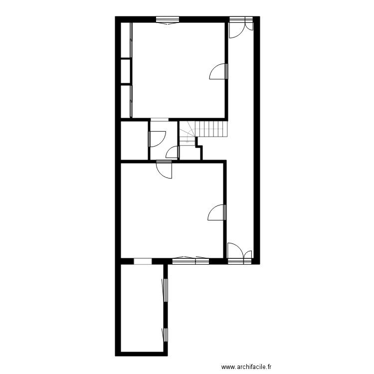 TOURNOIS. Plan de 34 pièces et 418 m2