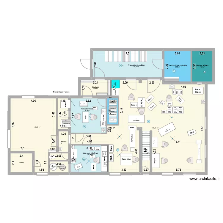AMARIN 007. Plan de 13 Pièces et 222 m² AMARIN 007. Plan de 13 Pièces et 222 m²