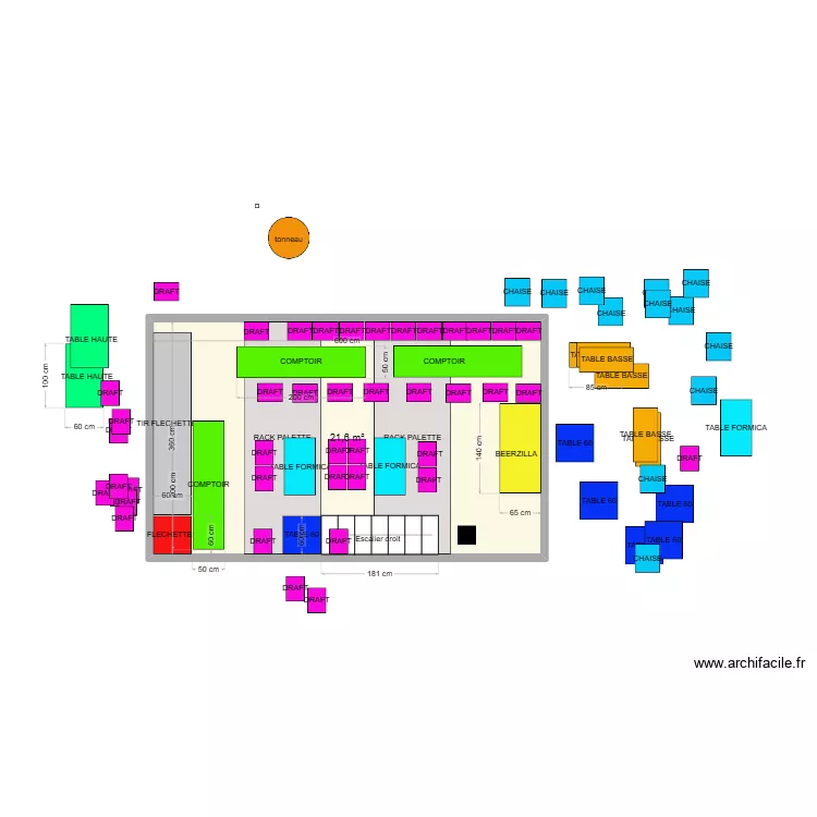SALLE FONDS 4. Plan de SALLE FONDS 4. Plan de