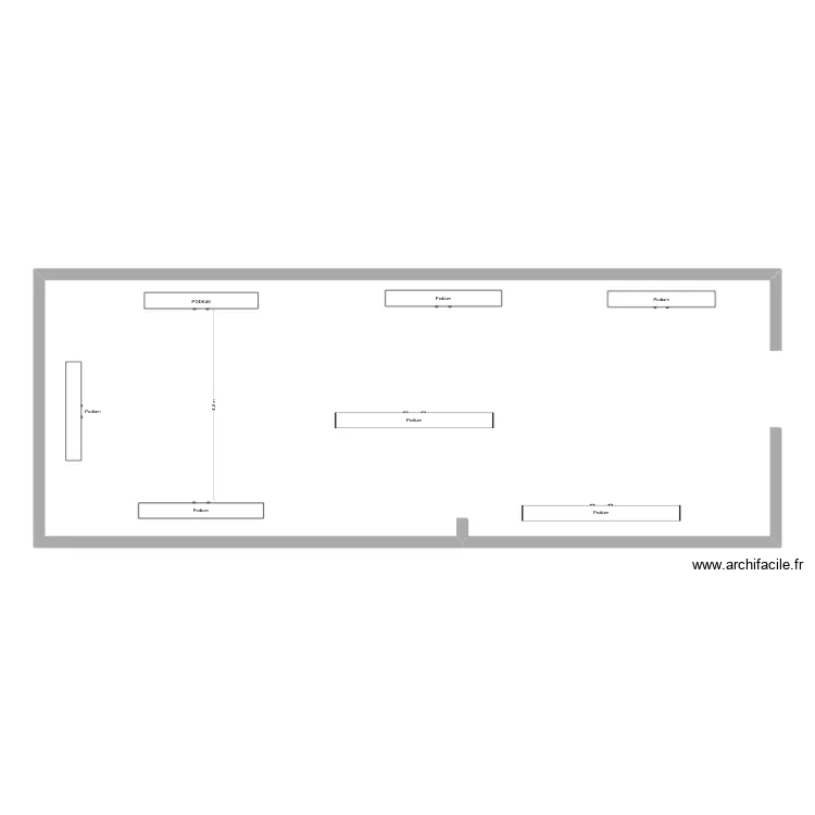 +1 CIPAC COT2 DROIT. Plan de +1 CIPAC COT2 DROIT. Plan de