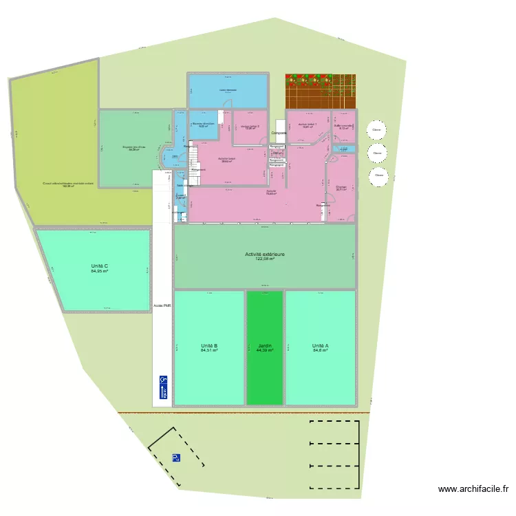KR-PB-am&eacute;nagement-v3-modif. Plan de 26  et 925 m²