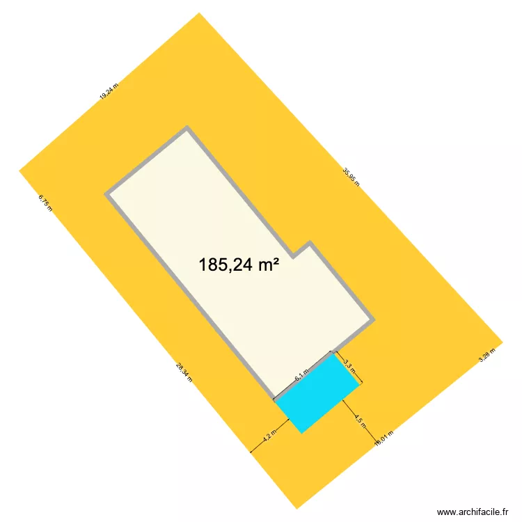 BOIREAU. Plan de 