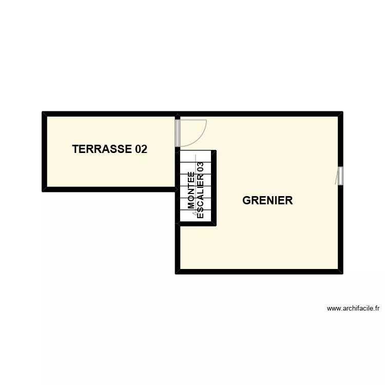 PLAN ET 02 AM GALLARGUES. Plan de 3  et 17 m²