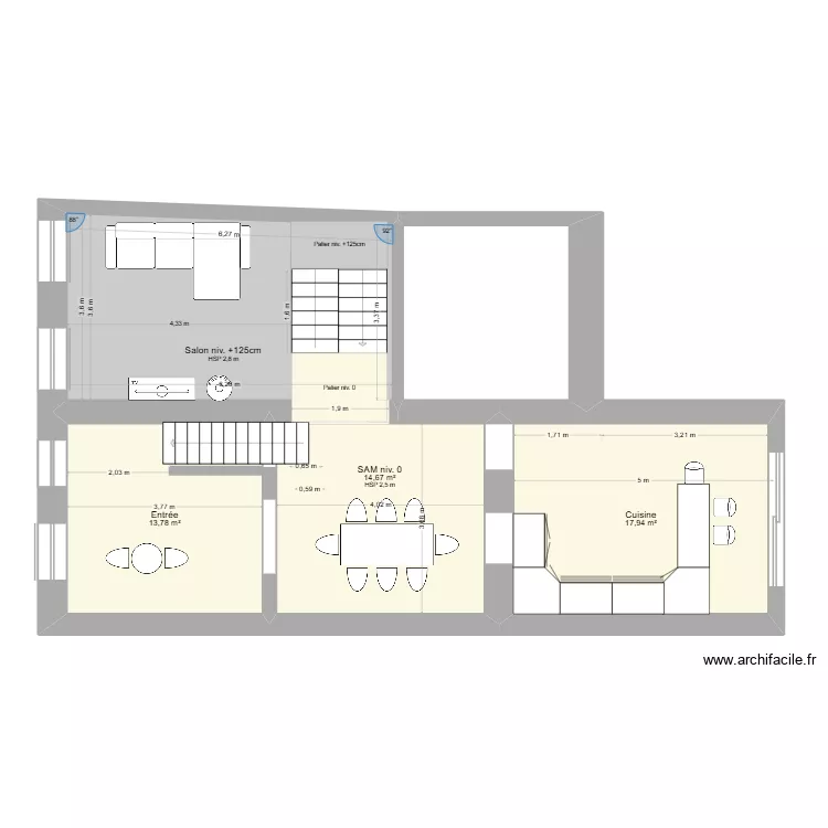 Esneux 5 et 6 Last. Plan de 17 et 233 m² Esneux 5 et 6 Last. Plan de 17 et 233 m²
