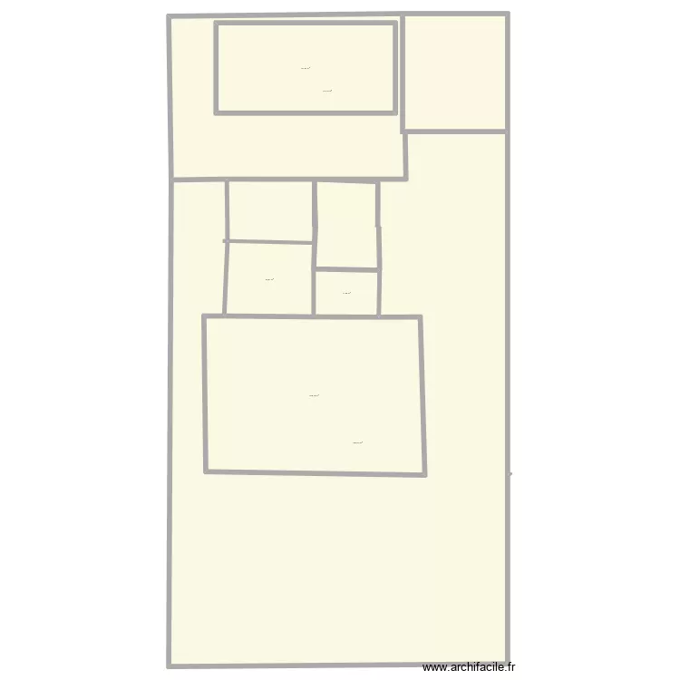 Senas bis. Plan de 6  et 1211 m²