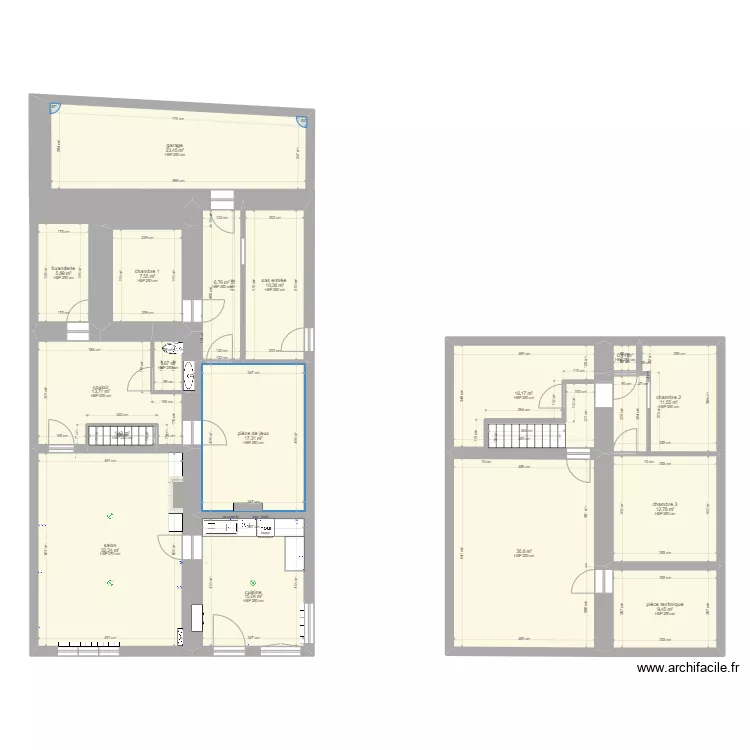 maison vanessa modificationssss. Plan de 