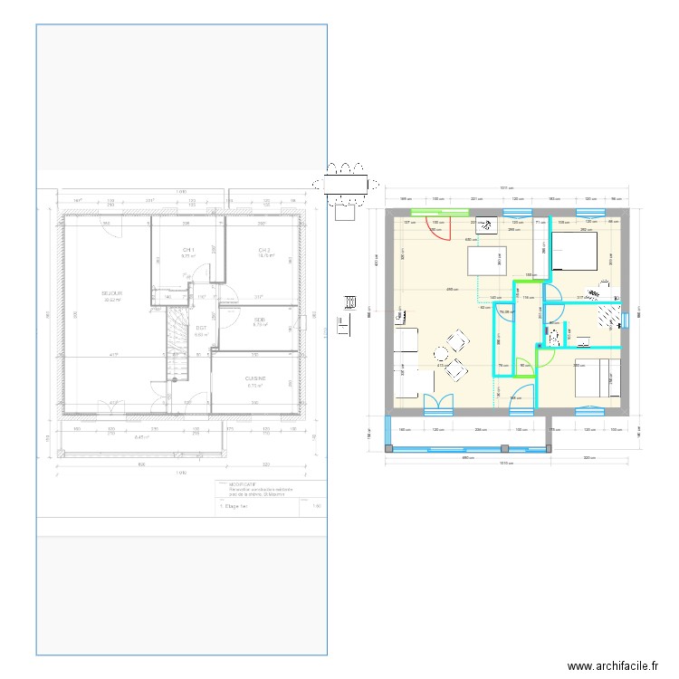 Pied de la Chèvre Projet IV. Plan de 0 pièce et 0 m2