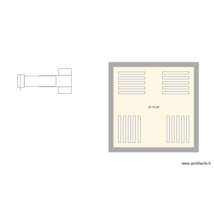 support. Plan de 0 pièce et 0 m2