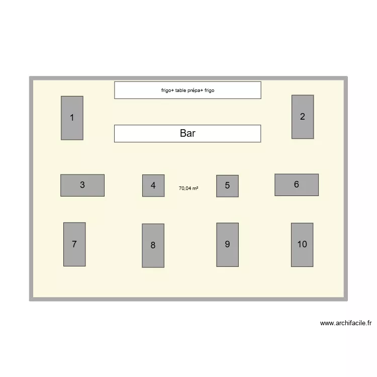 backstage Selys. Plan de 