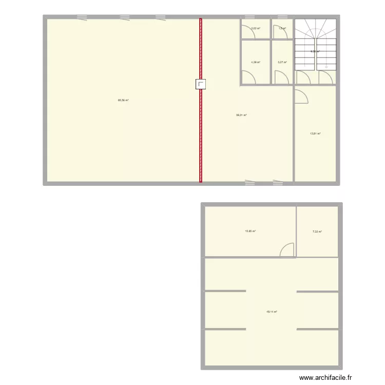 sdr. Plan de 11 et 231 m² sdr. Plan de 11 et 231 m²